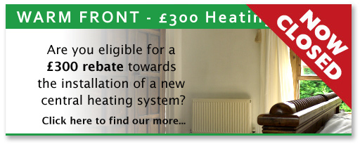 Warm Front - &pound;300 Heating Rebate